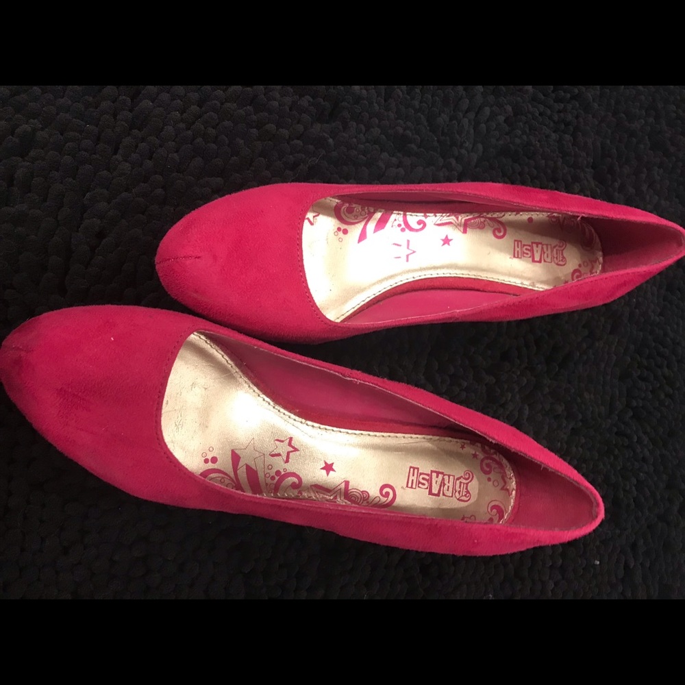 Really Cute Pink Suedelike Heels